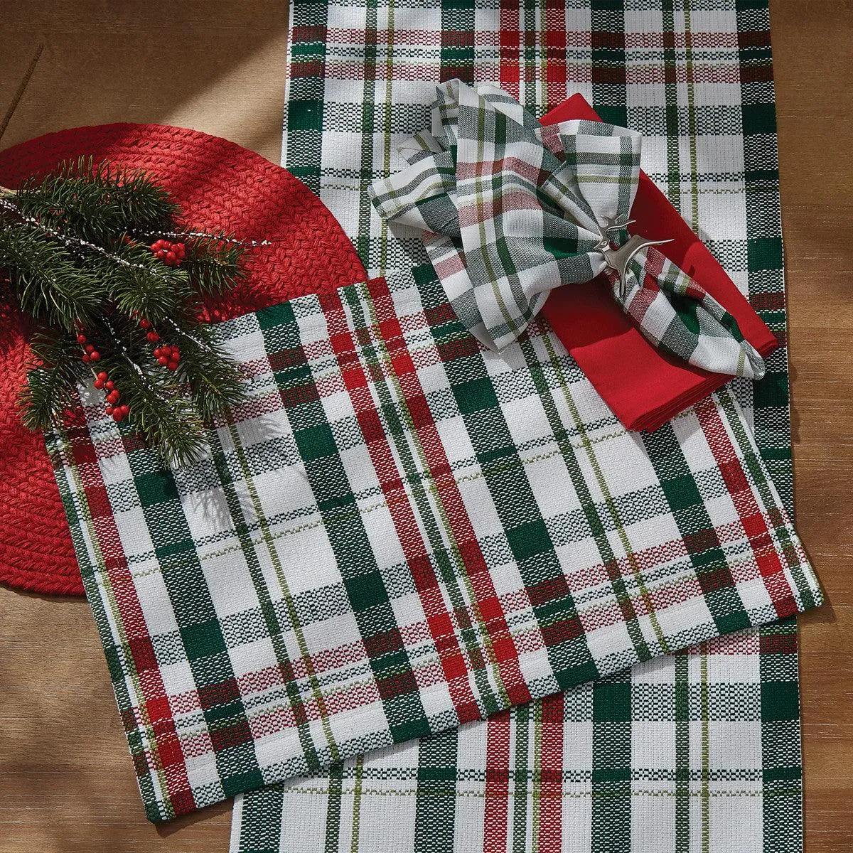 Grace Plaid Table Runner - 15x72 Park Designs
