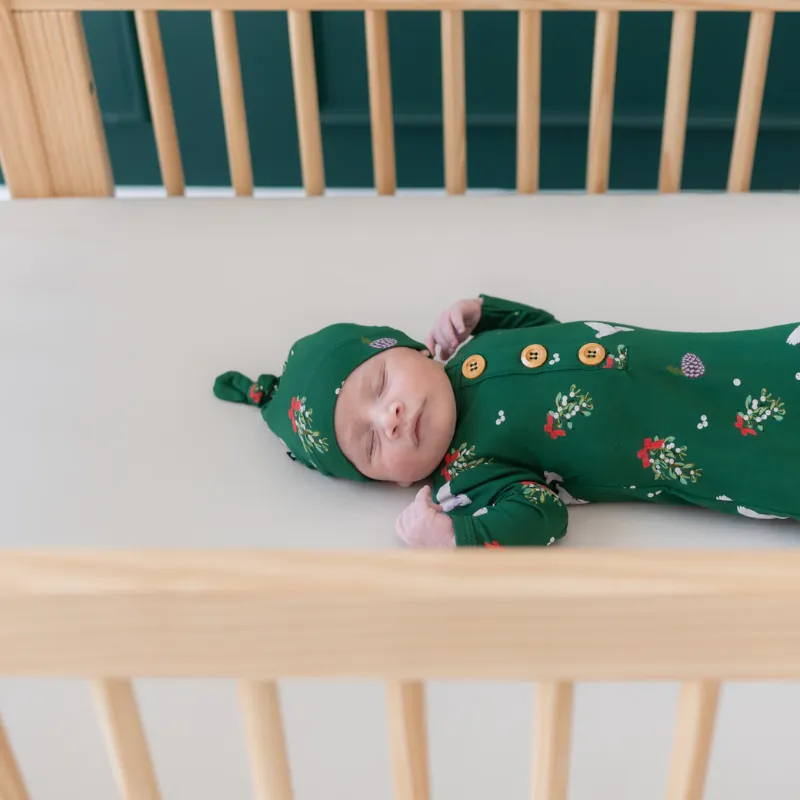Holiday Knotted Gown & Hat