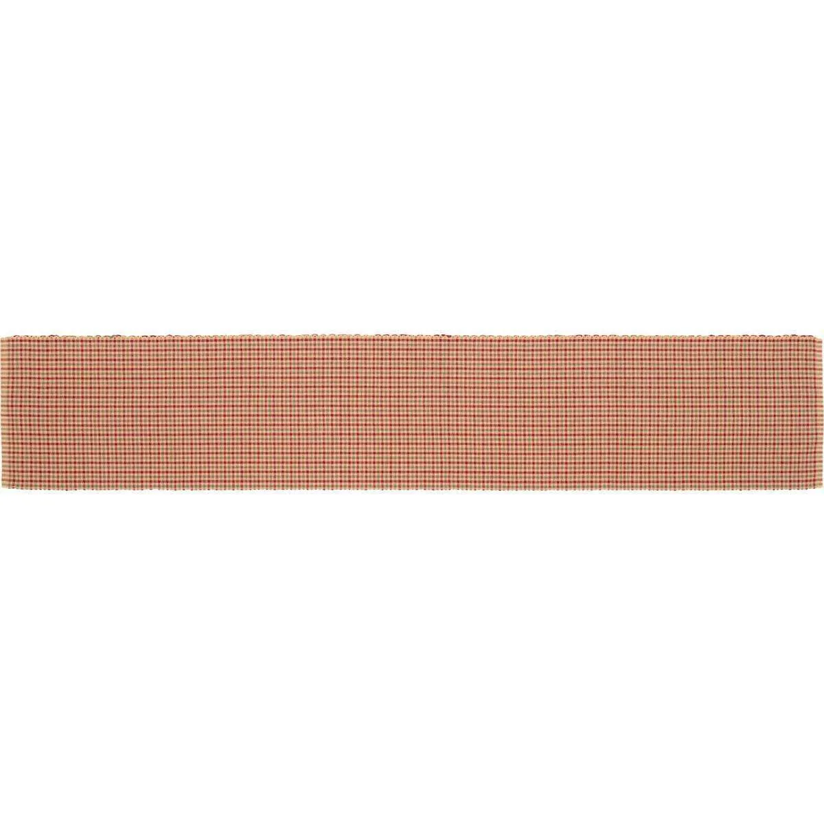 Jonathan Plaid Ribbed Runner 13x72 VHC Brands