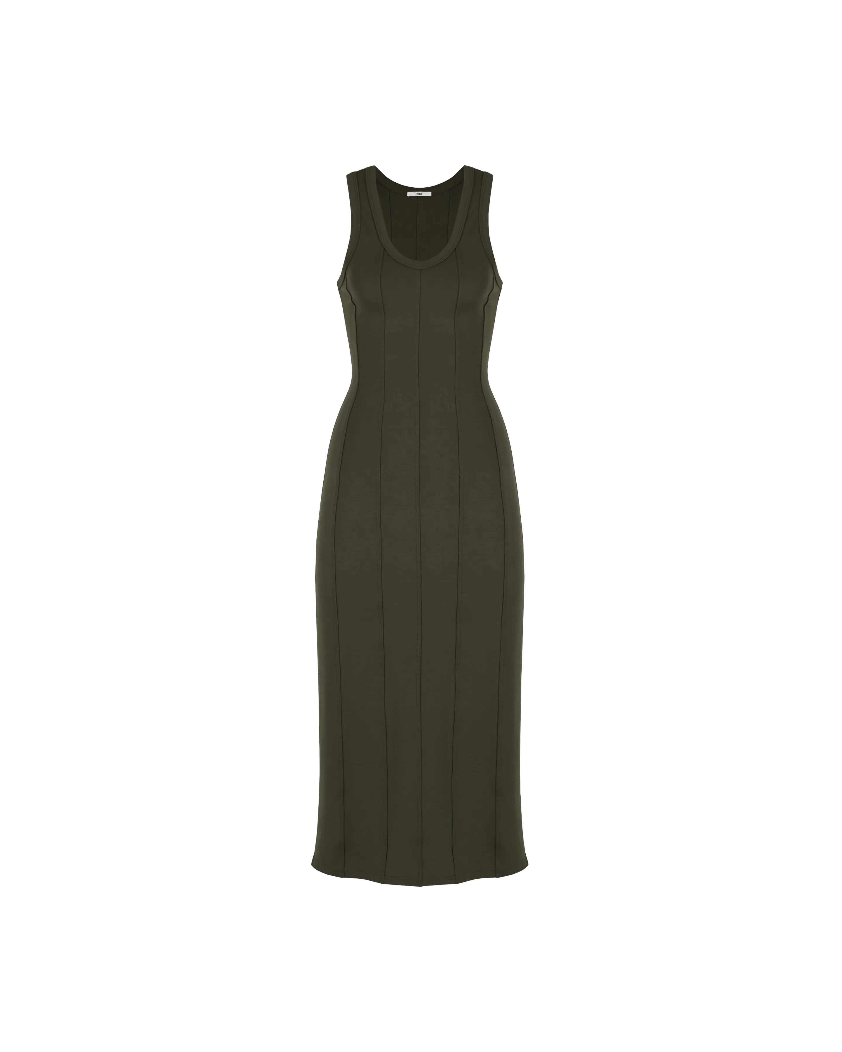 JUPITER TANK DRESS KHAKI