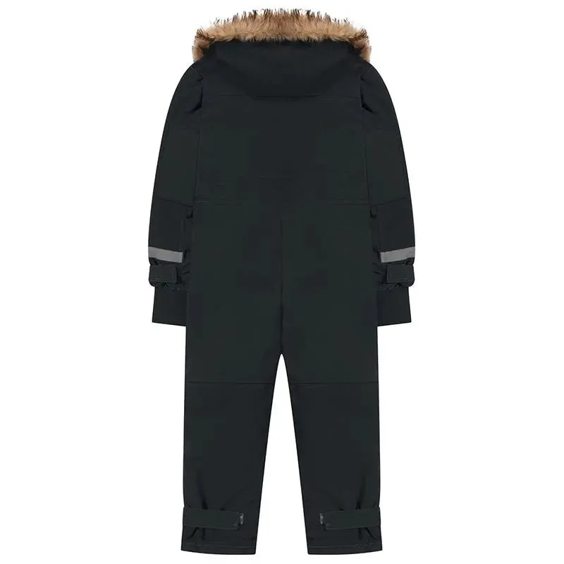 Kids One Piece Snowsuit Girl Boy Ski Snowboard Jumpsuits