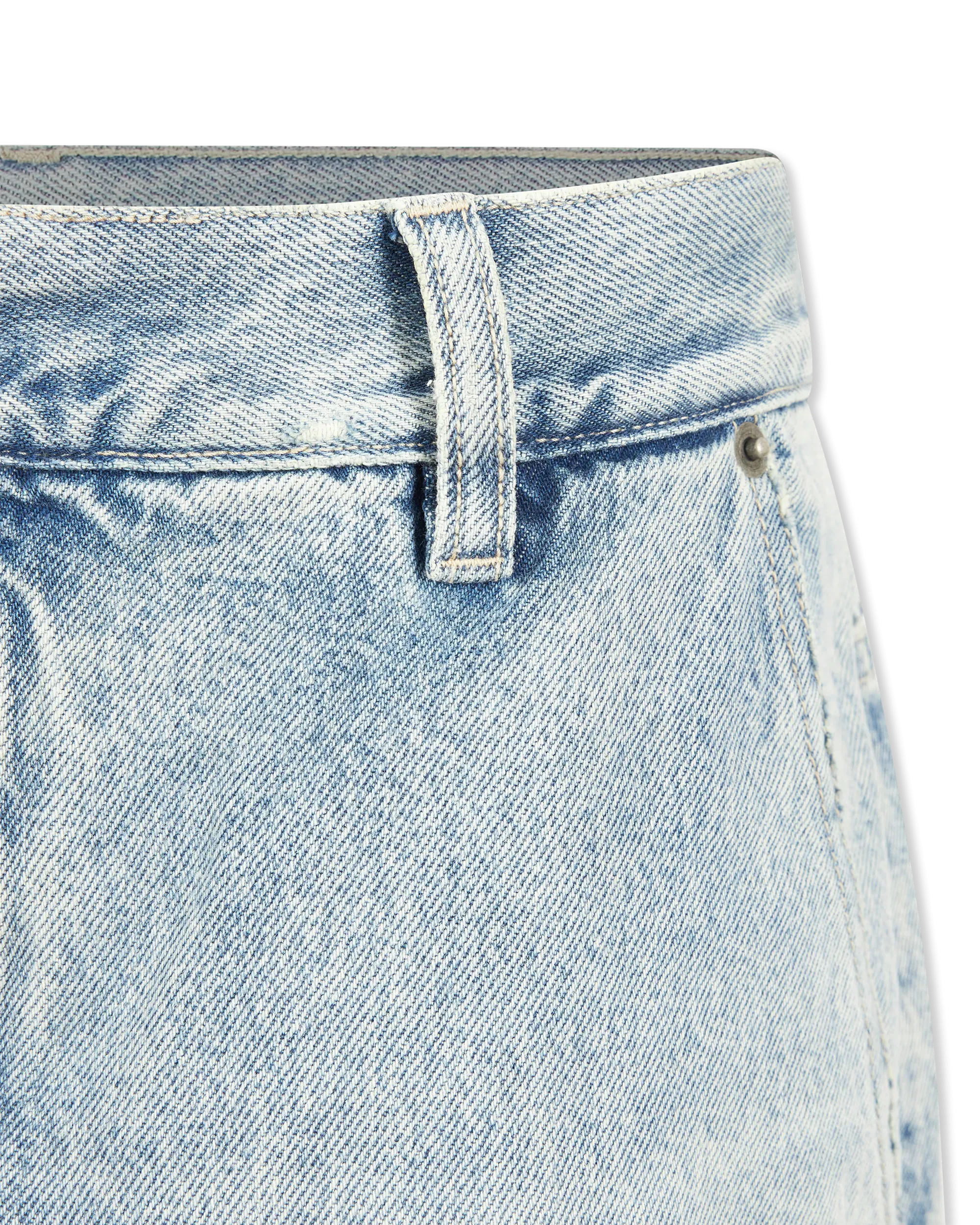 Ksubi Jeans MAXX Operator Denim Short Champagne