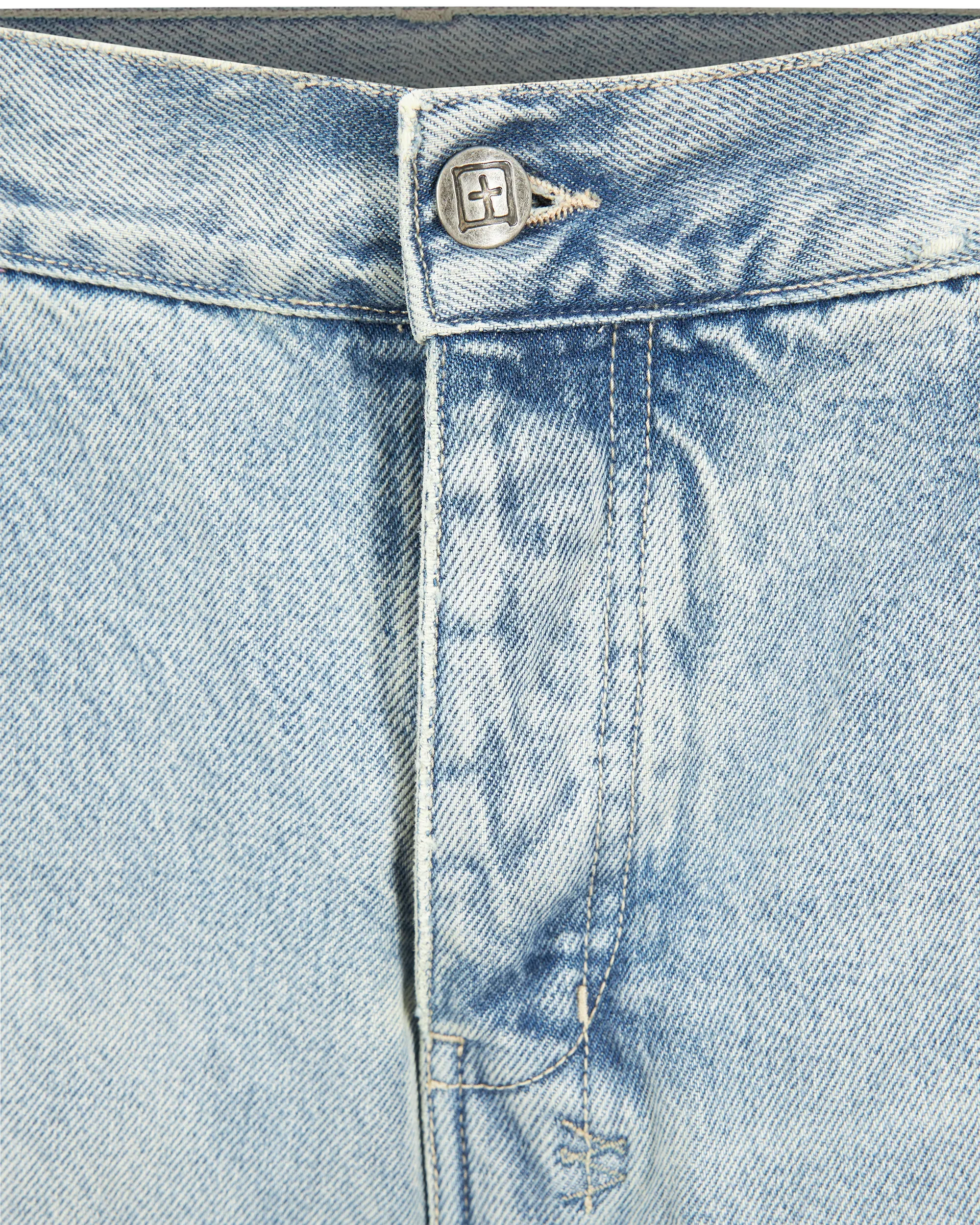 Ksubi Jeans MAXX Operator Denim Short Champagne