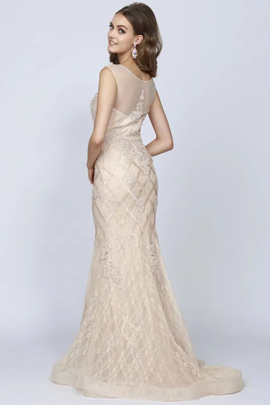Lace Mermaid Long Prom & Wedding Dress