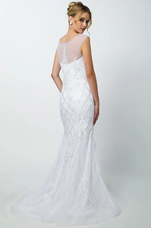 Lace Mermaid Long Prom & Wedding Dress