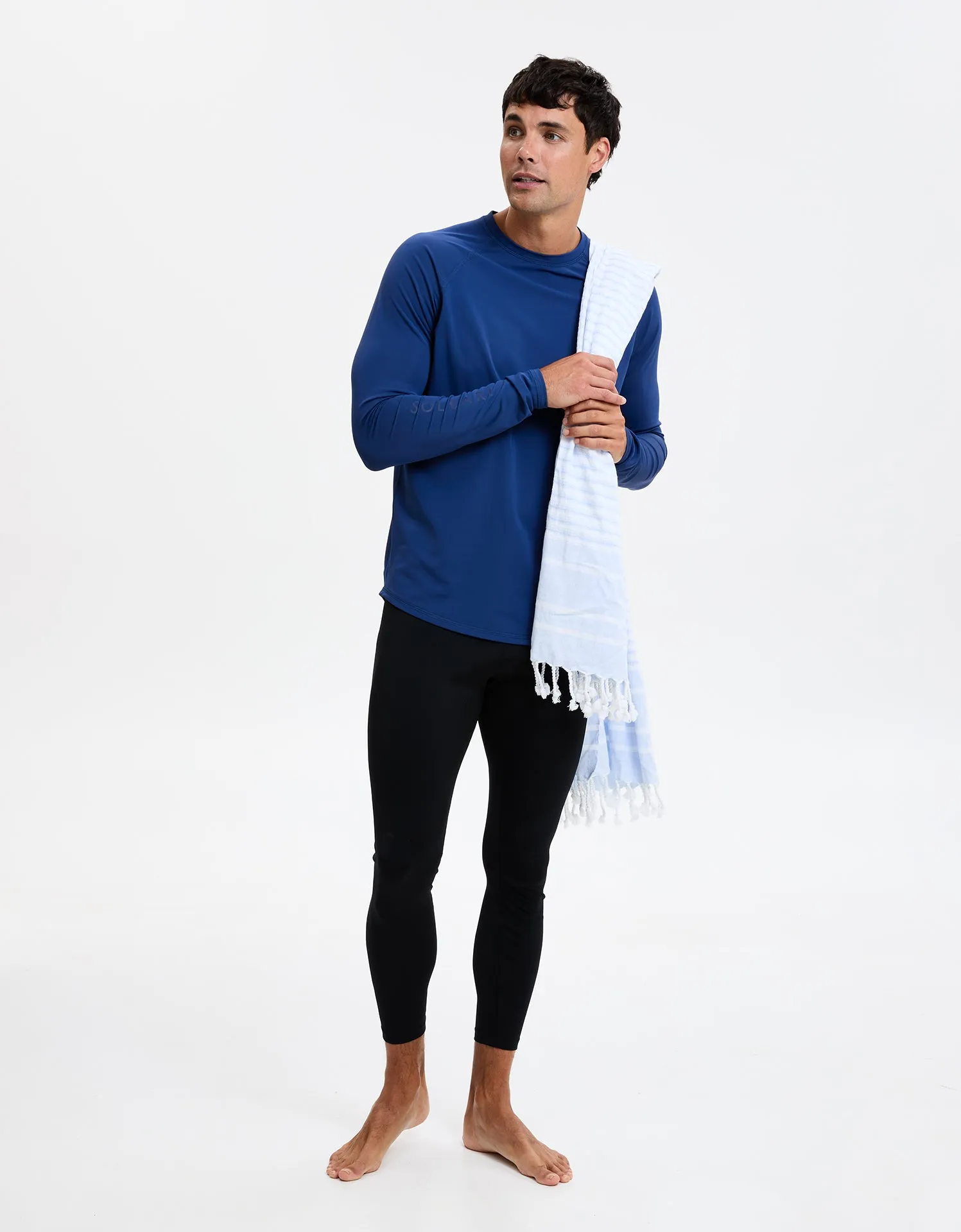 Long Sleeve Rash Guard UPF 50  Aqua Sport Collection