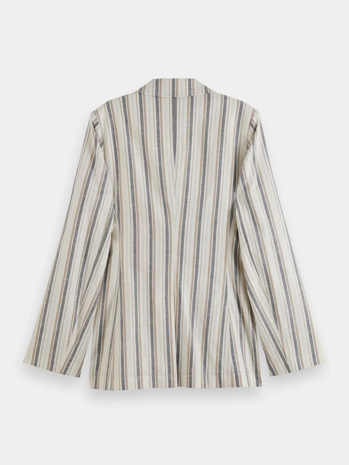 Lurex striped blazer