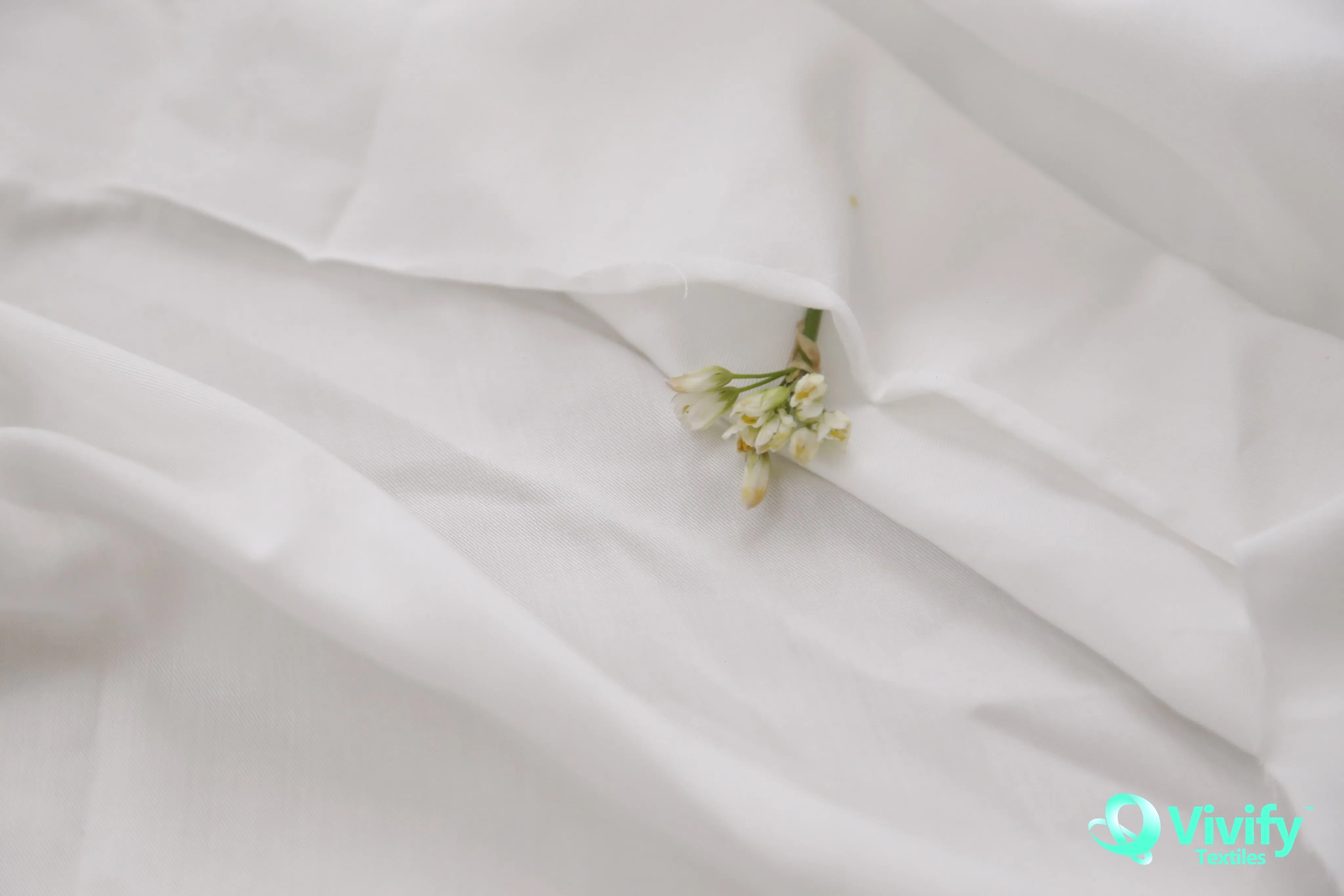 Lyocell Twill White