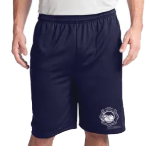 MCFR POCKETED POLYESTER EMBROIDERED DUTY SHORTS