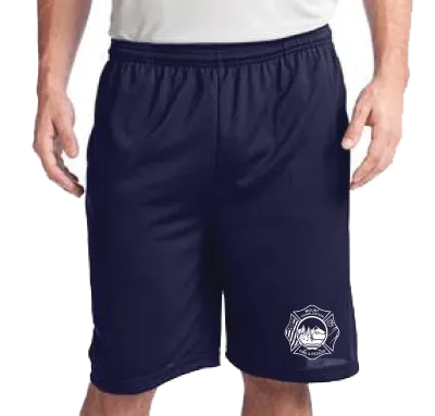 MCFR POCKETED POLYESTER EMBROIDERED DUTY SHORTS