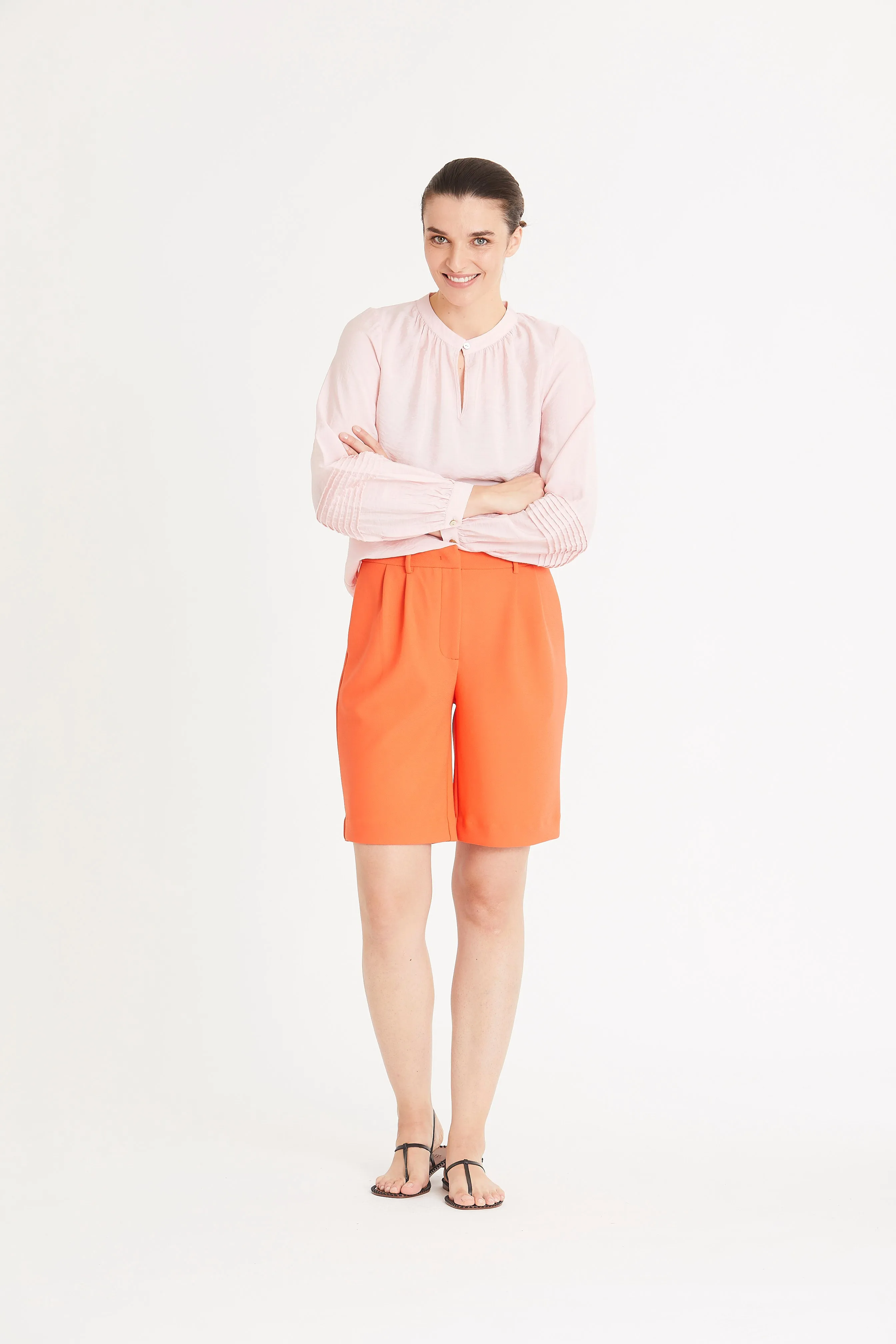 Mea Shorts - Blush Orange