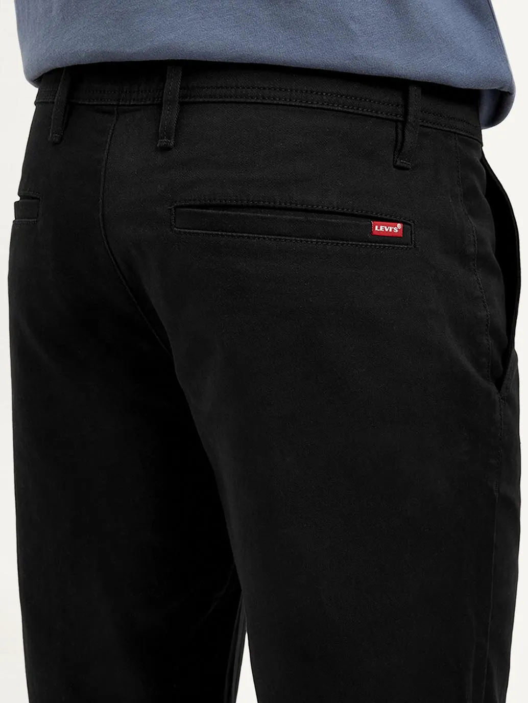 Men's Black Tapered Shorts