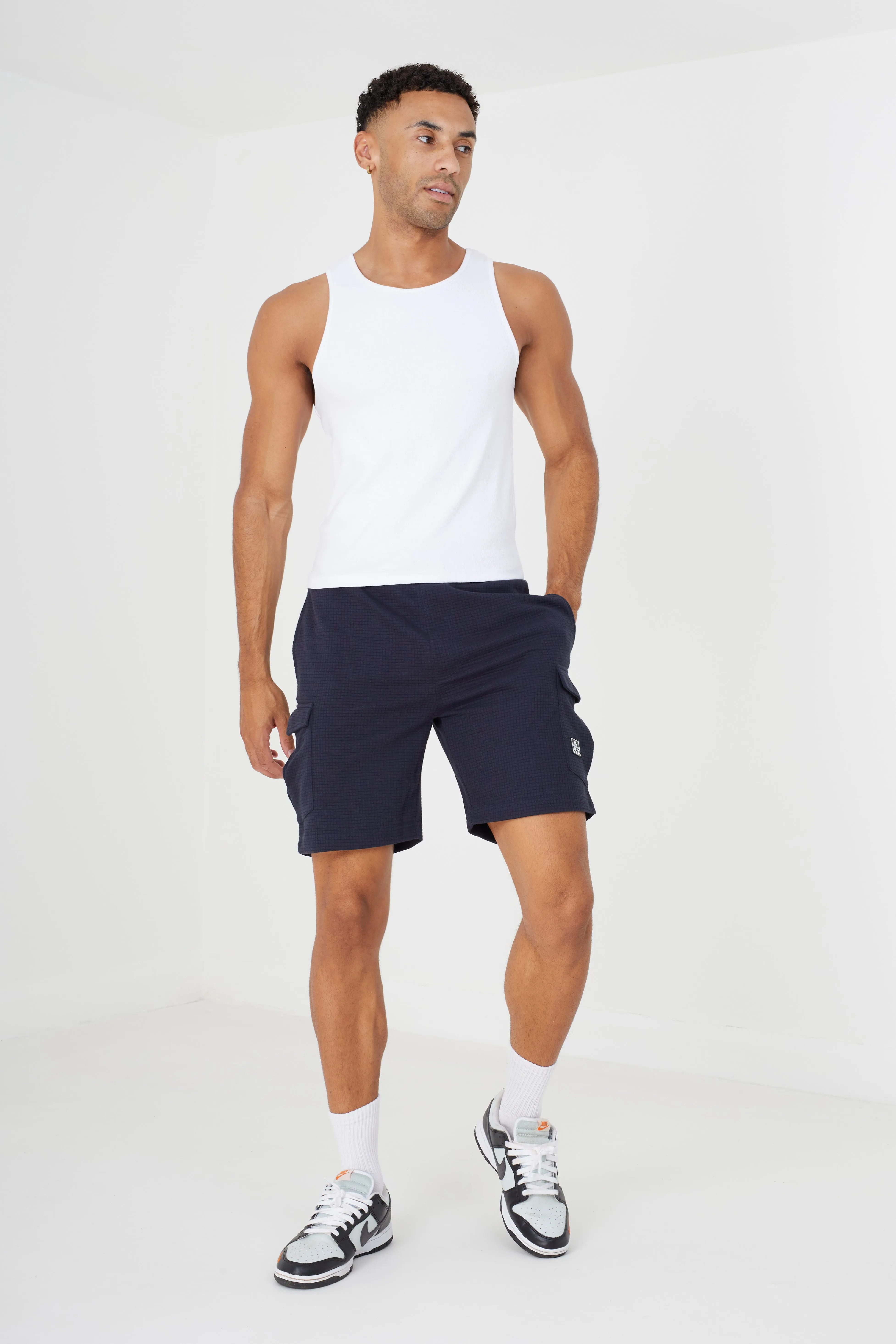 MENS BRAVE SOUL CARGO SHORTS