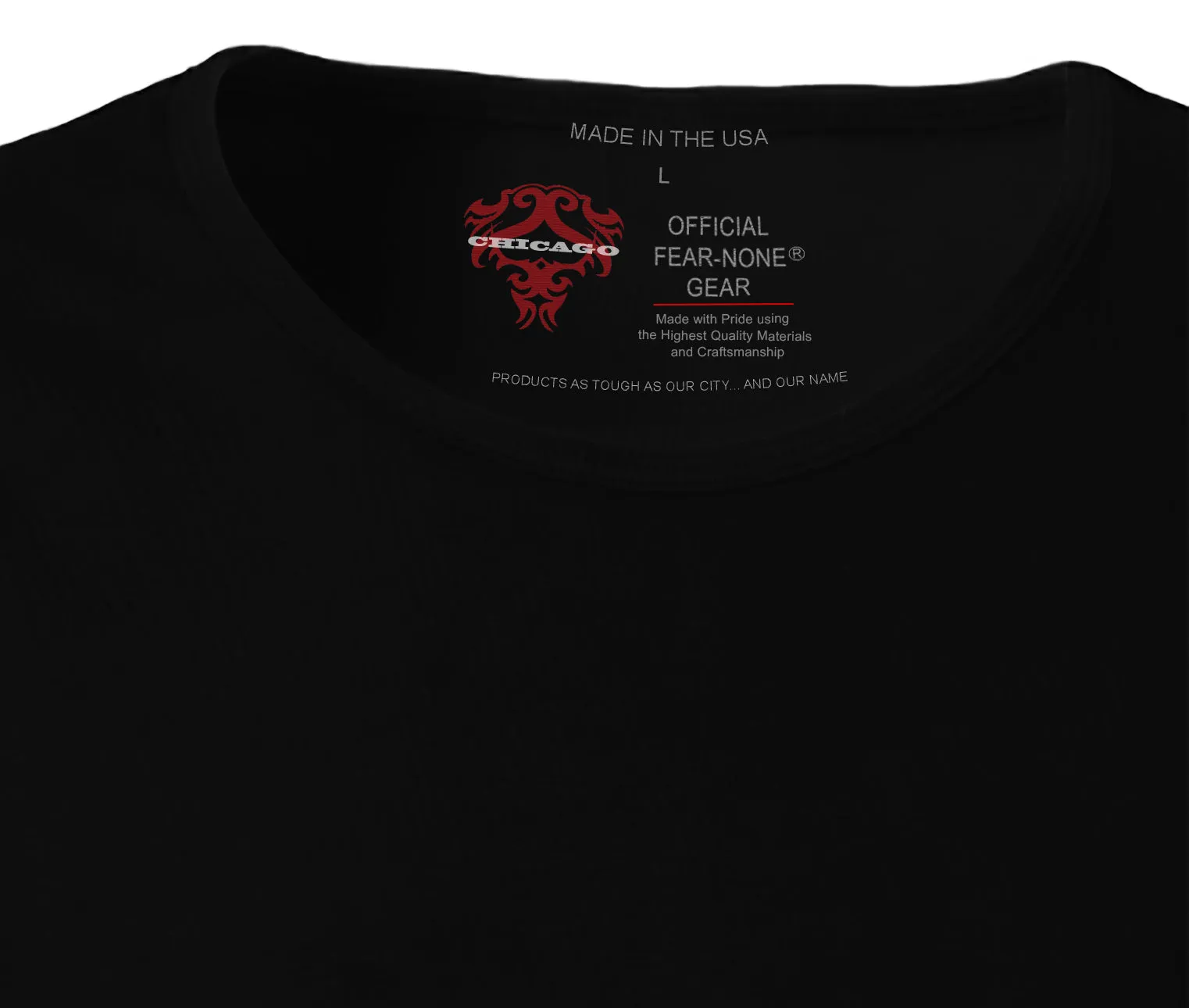 Men's "Custom Bear" sleeveless tee (back)