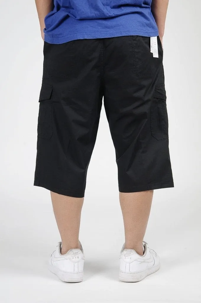 Men's Summer Cotton Loose Knee Length Shorts