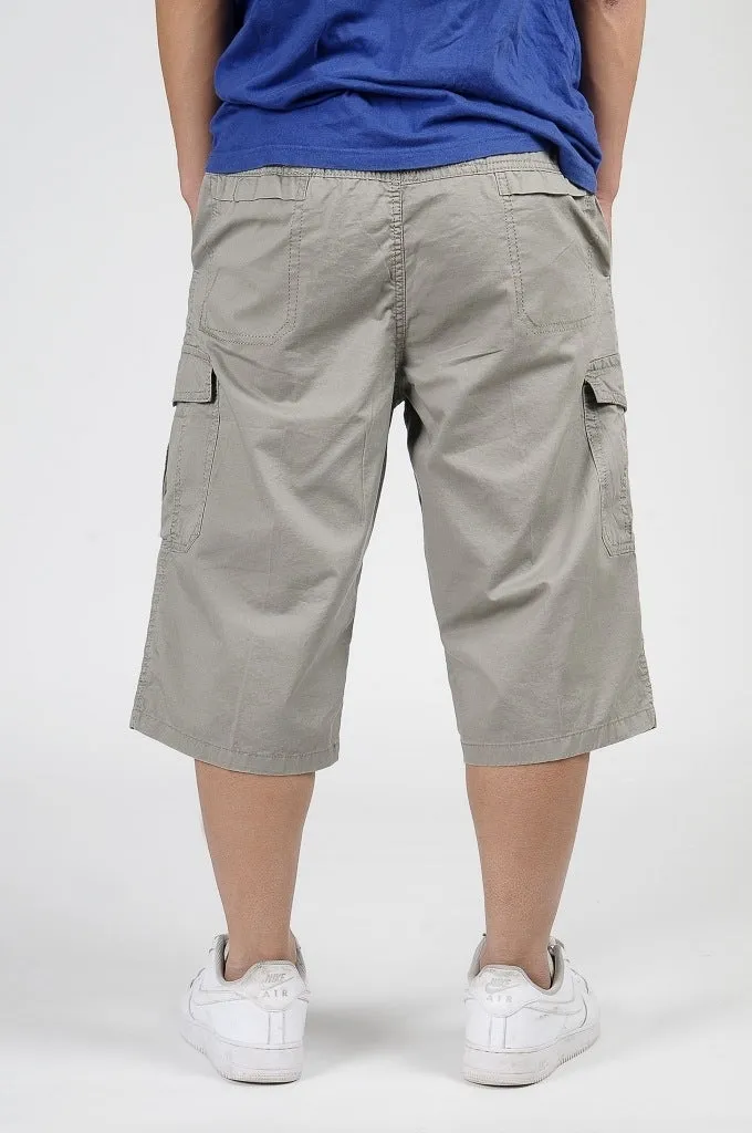 Men's Summer Cotton Loose Knee Length Shorts