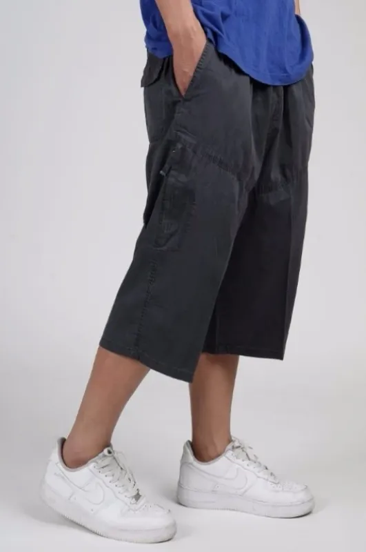 Men's Summer Cotton Loose Knee Length Shorts