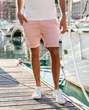 Men's Summer Solid Knee Length Shorts