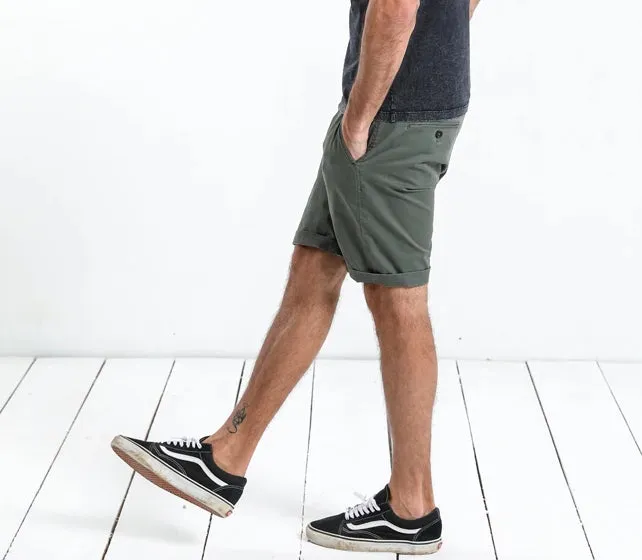 Men's Summer Solid Knee Length Shorts