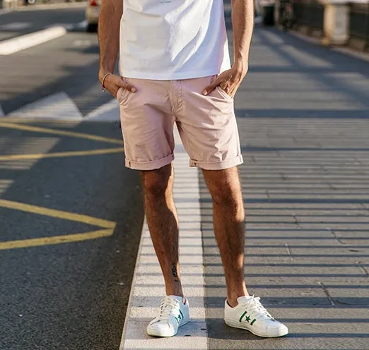 Men's Summer Solid Knee Length Shorts