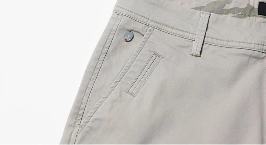 Men's Summer Solid Knee Length Shorts