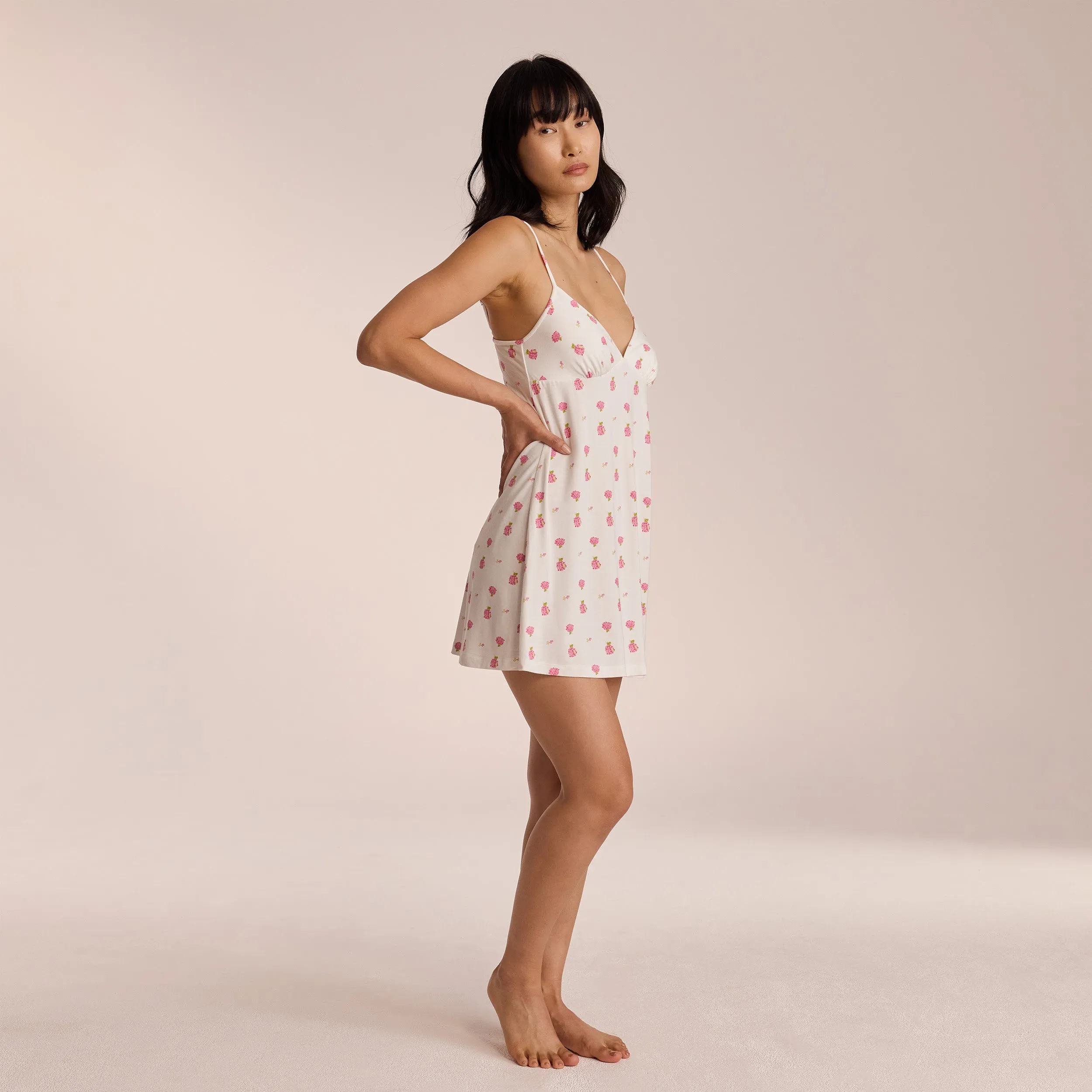 Modal Nightdress - White
