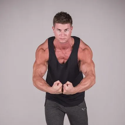 Muscle Stringer - Black