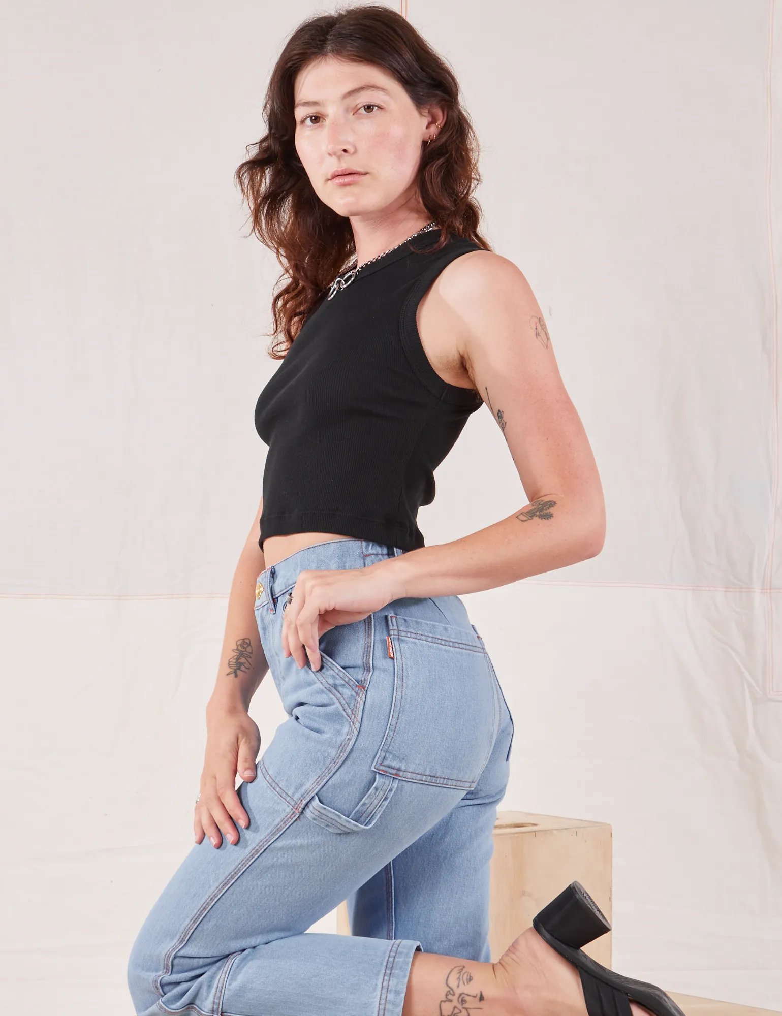 Muscle Tee - Basic Black
