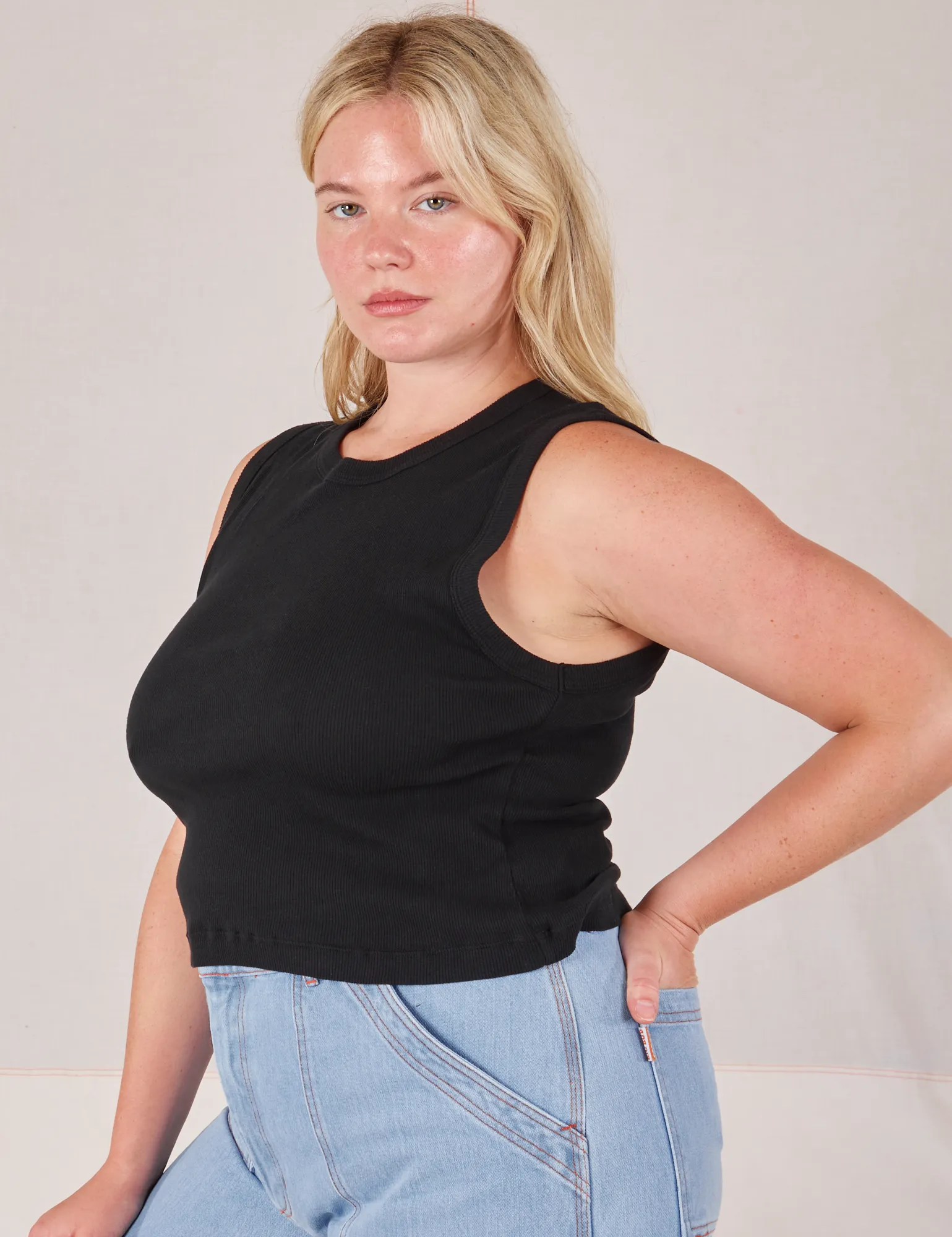 Muscle Tee - Basic Black
