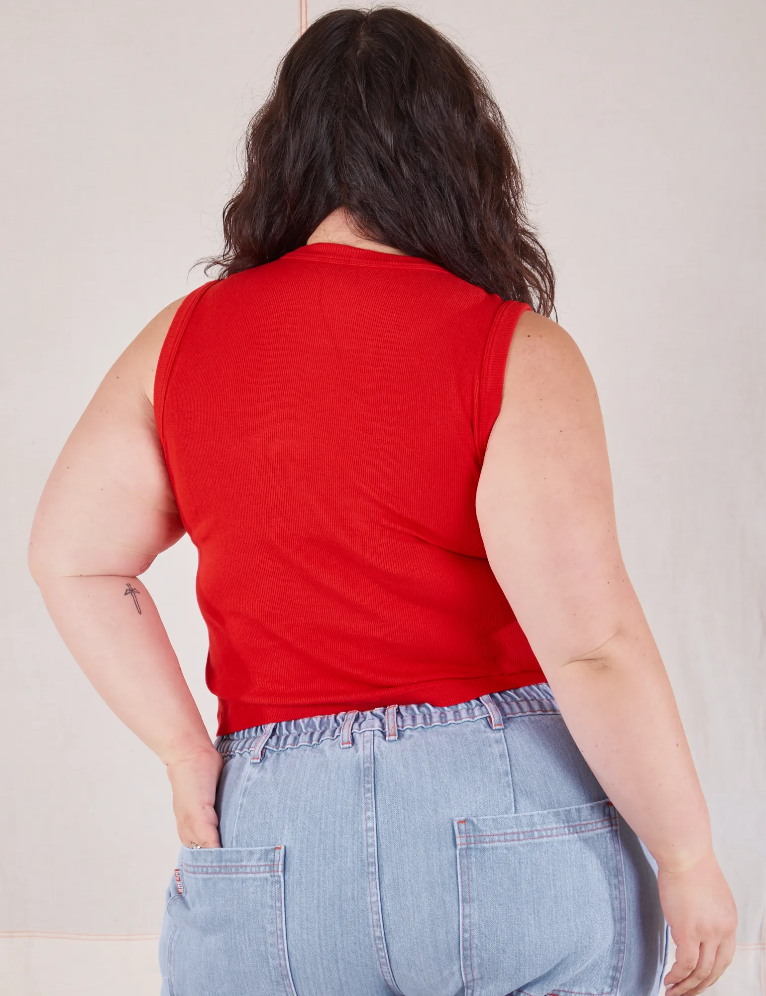 Muscle Tee - Mustang Red