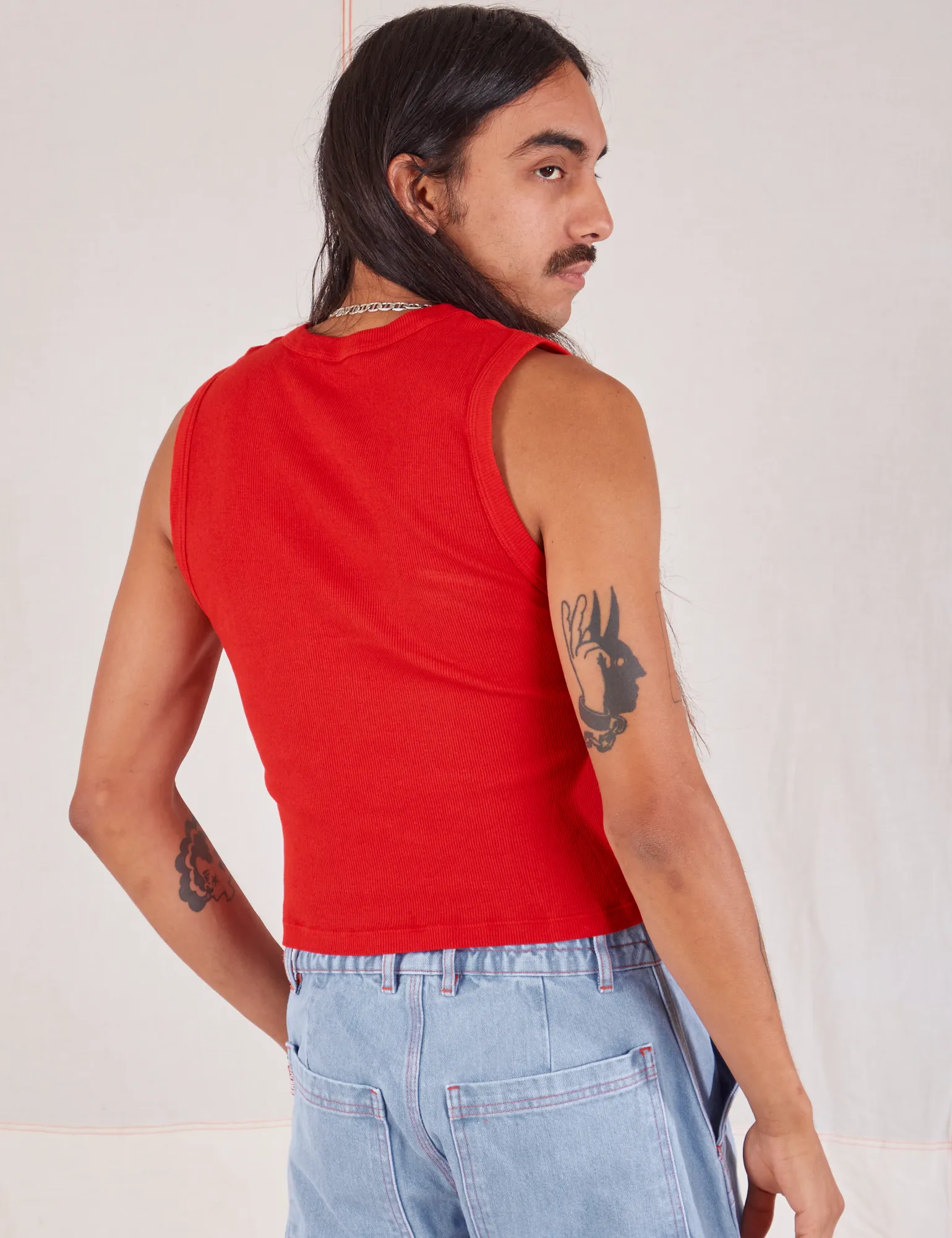 Muscle Tee - Mustang Red