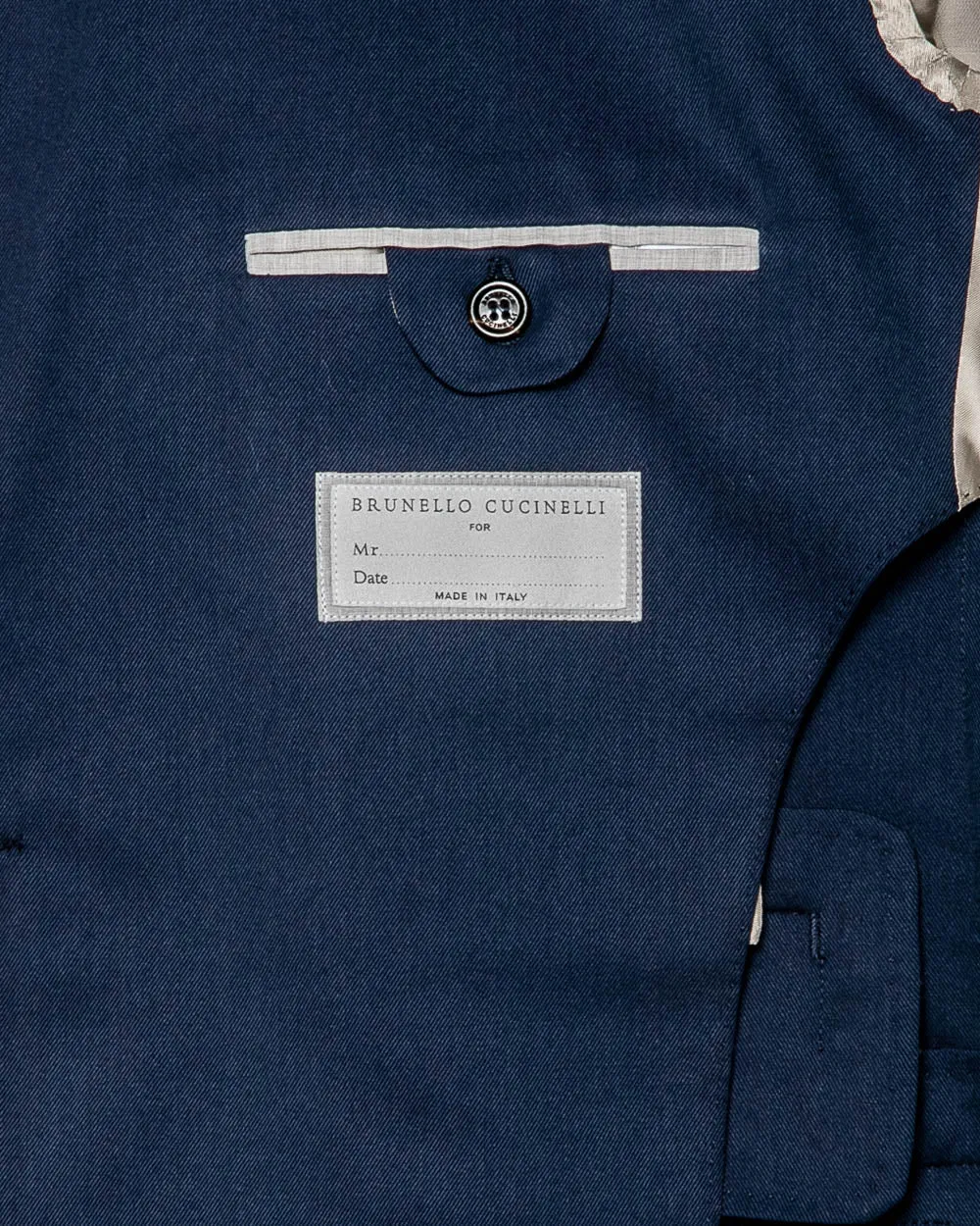 Navy Twill Sportcoat