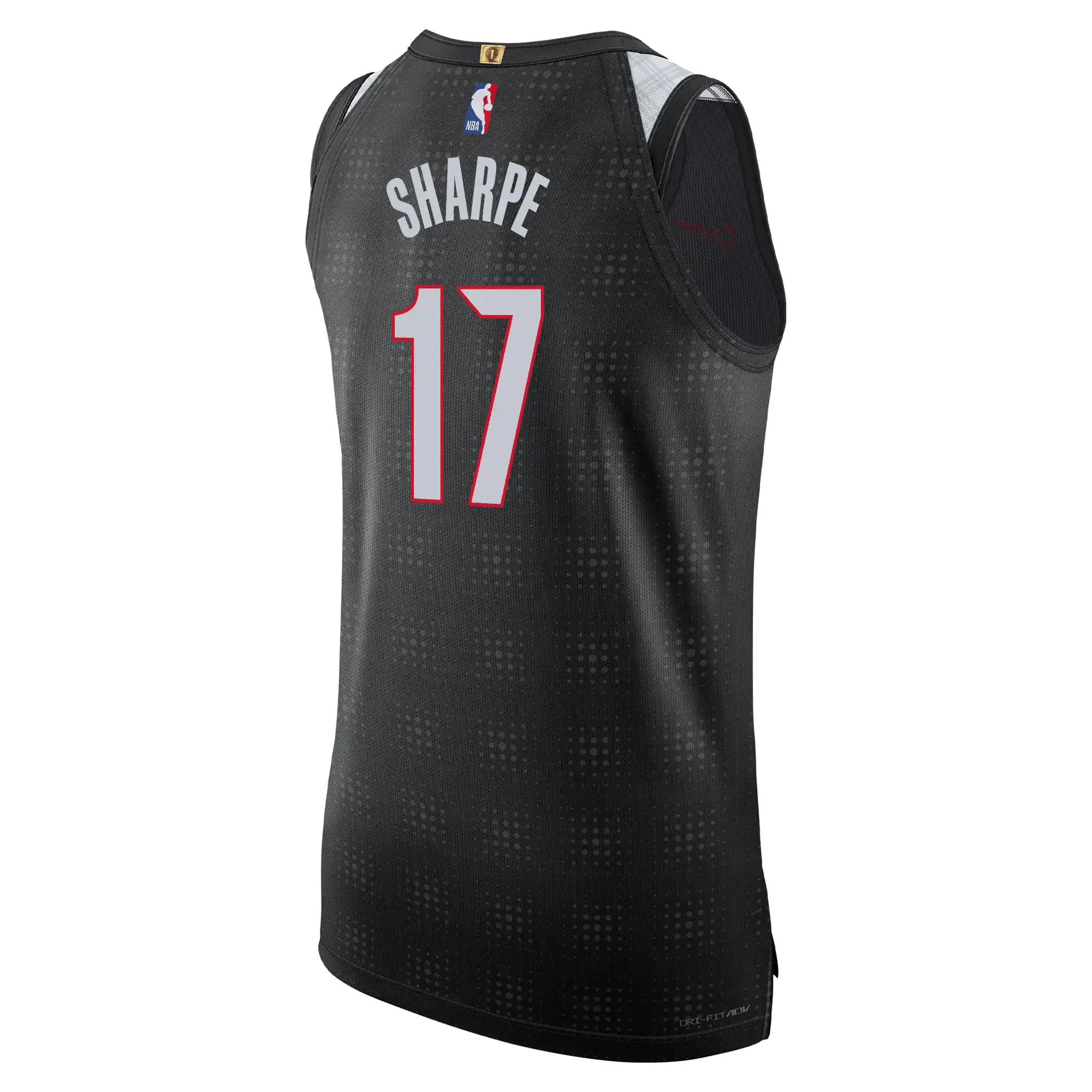 Nike Shaedon Sharpe NBA Authentic Peak Plaid 24-25 City Edition Jersey