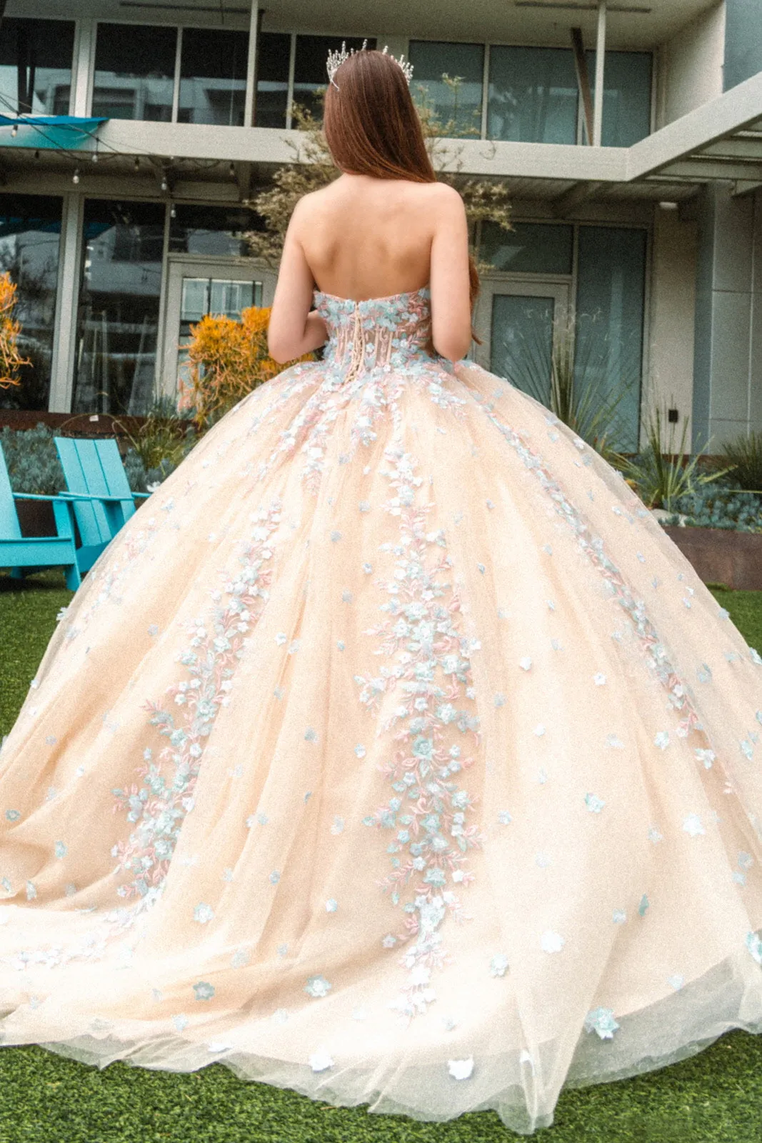 Off Shoulder Corset Ball Gown by GLS Gloria GL3504