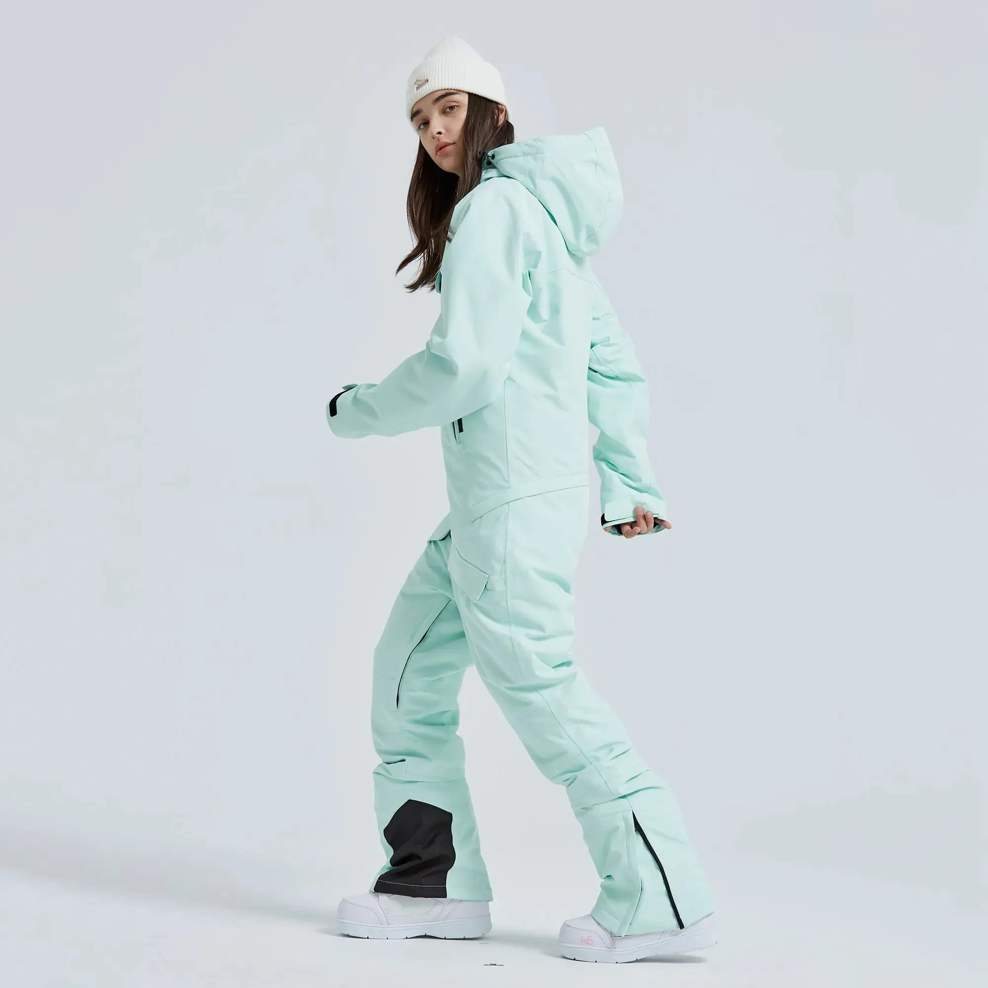 One Piece Winter Onesie Ski Jumpsuits
