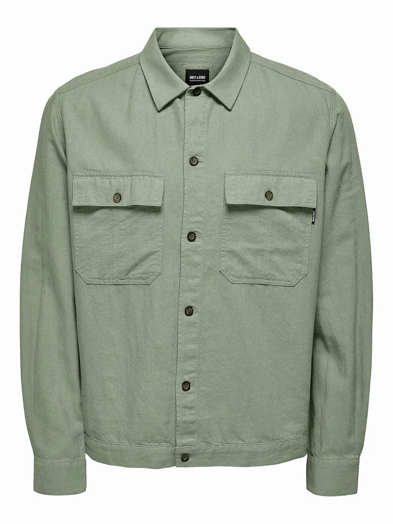 Only & Sons Kennet - Hørmix overshirt