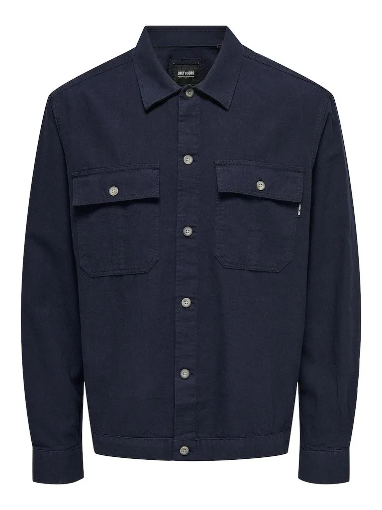 Only & Sons Kennet - Hørmix overshirt