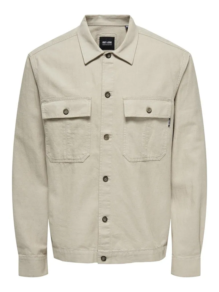 Only & Sons Kennet - Hørmix overshirt