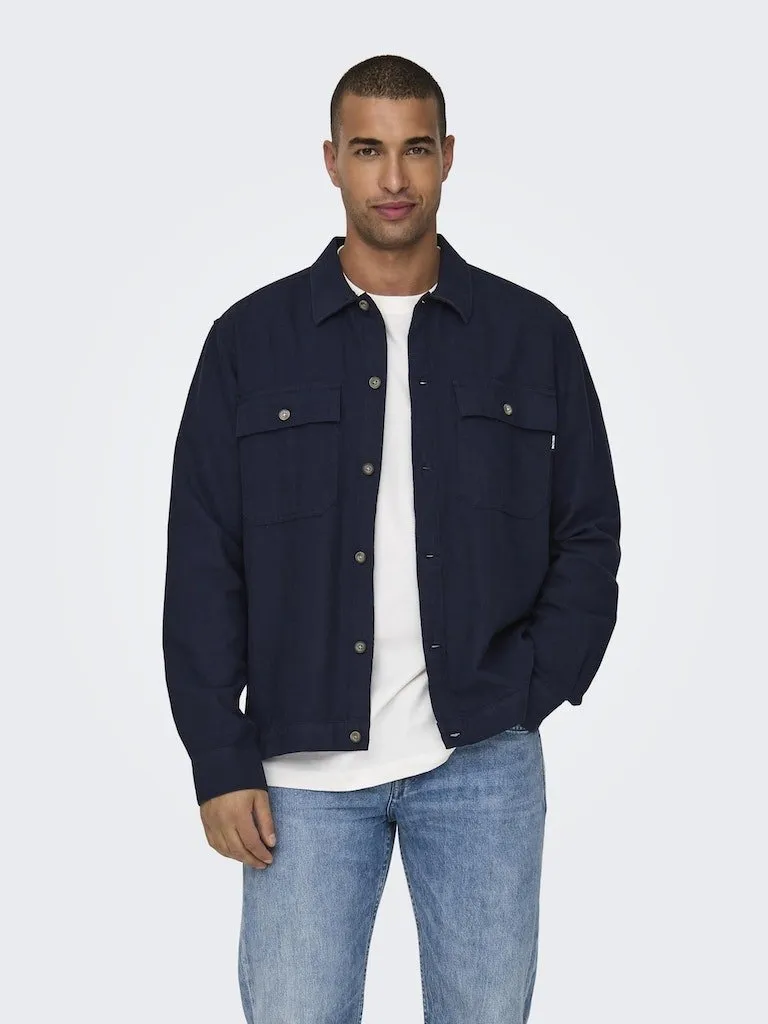 Only & Sons Kennet - Hørmix overshirt