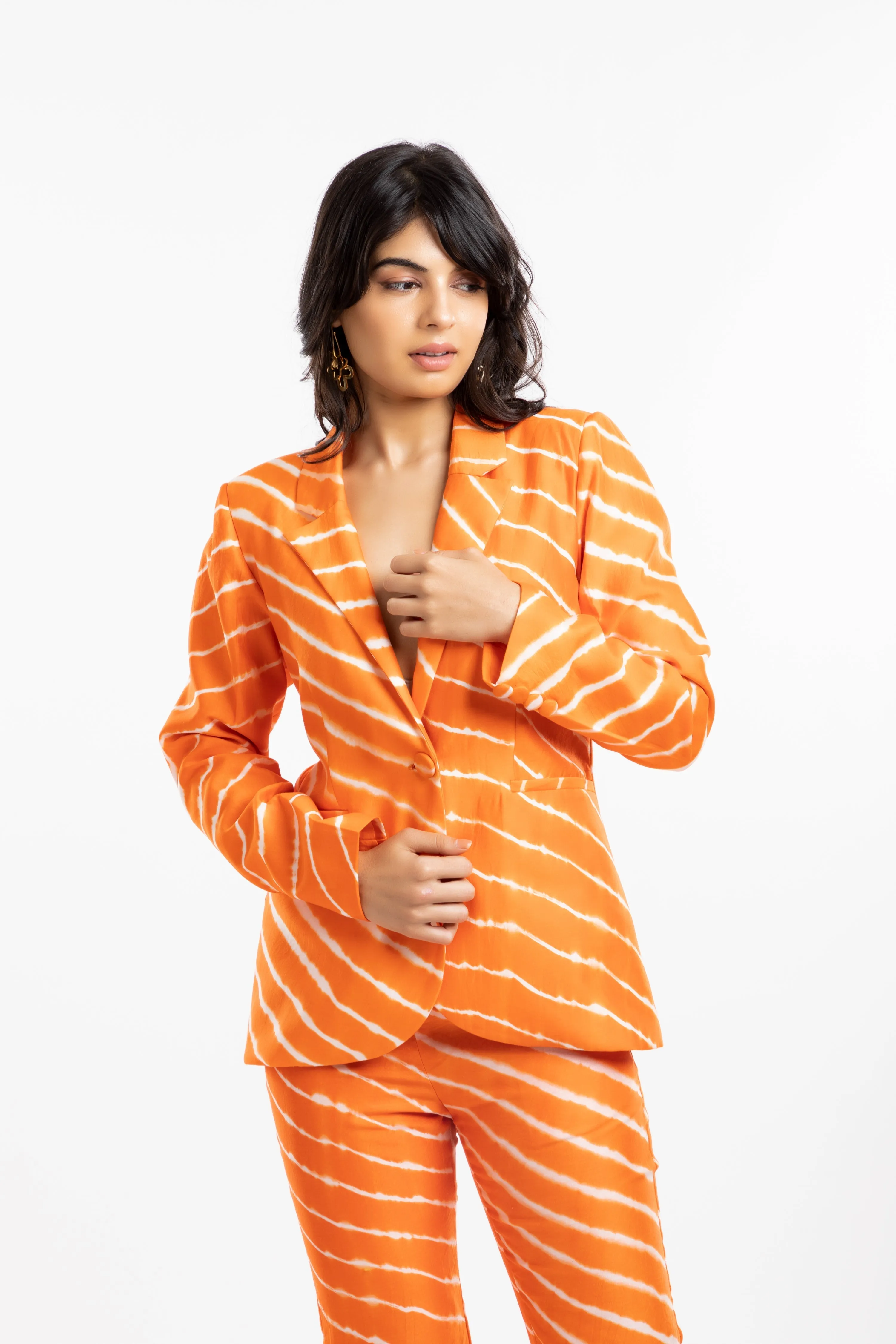 Orange Blazer