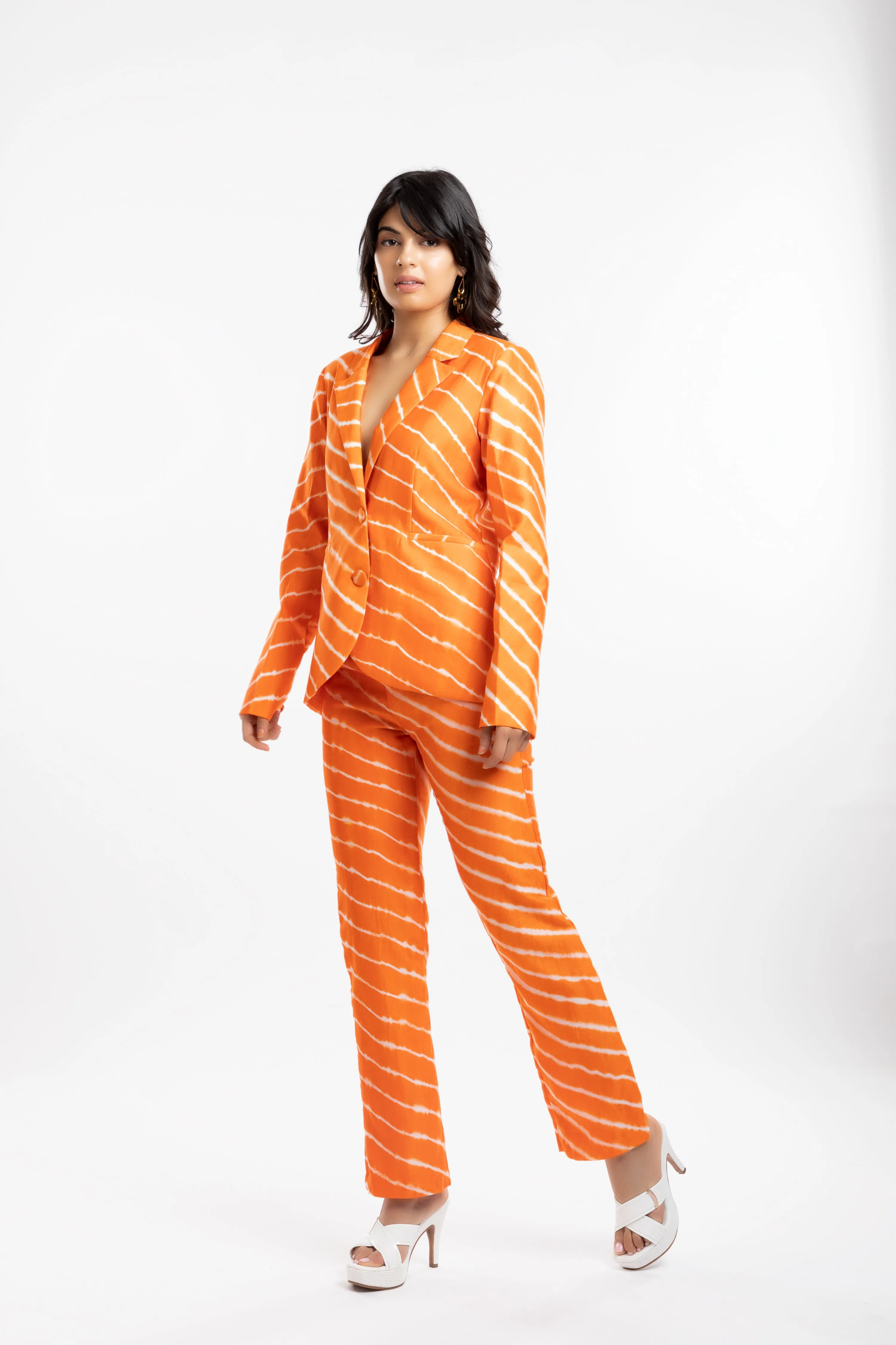 Orange Blazer