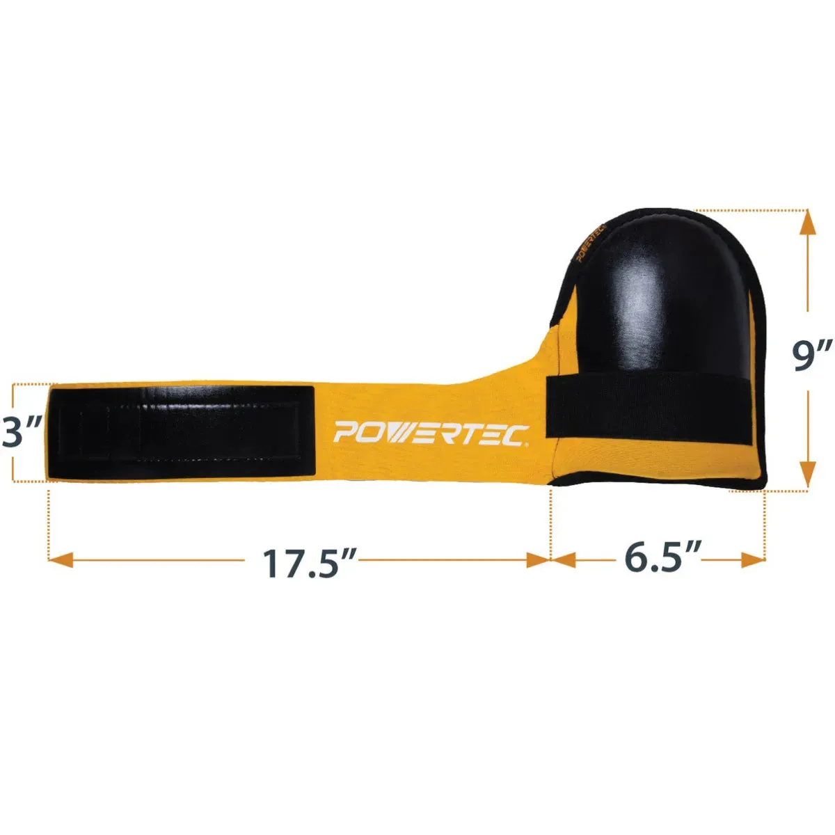 POWERTEC Super Soft Foam Knee Pads