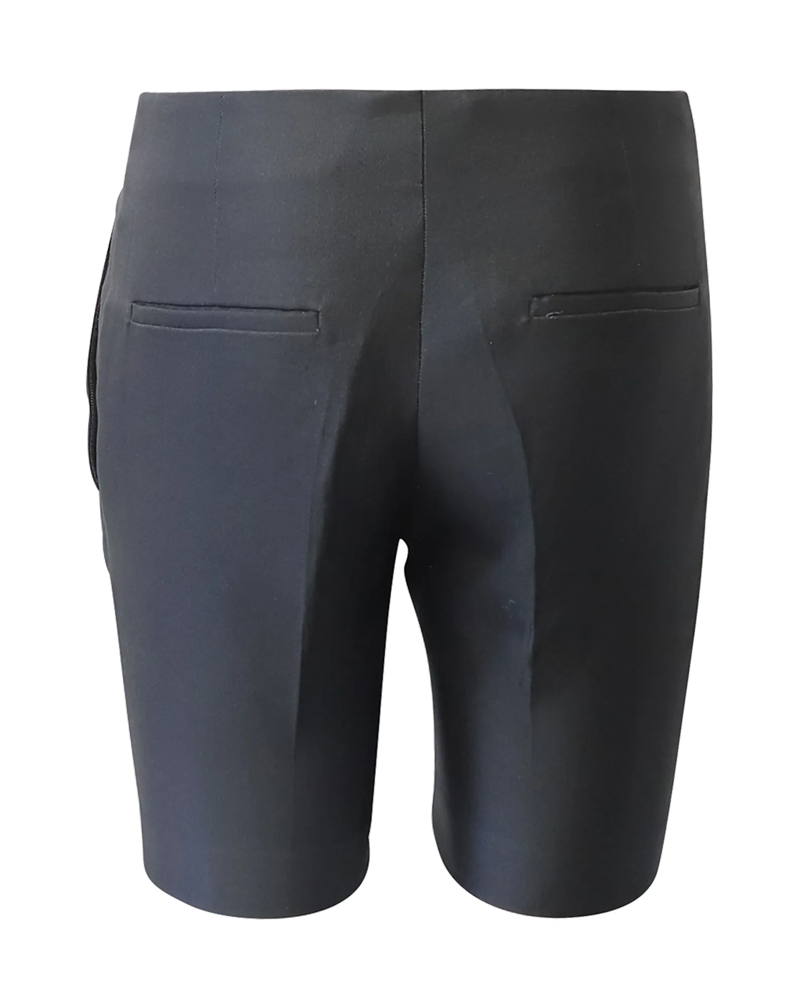 Prada Tapered Shorts in Black Polyester