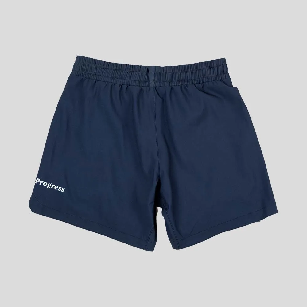 Progress Profile Hybrid Grappling Shorts Navy