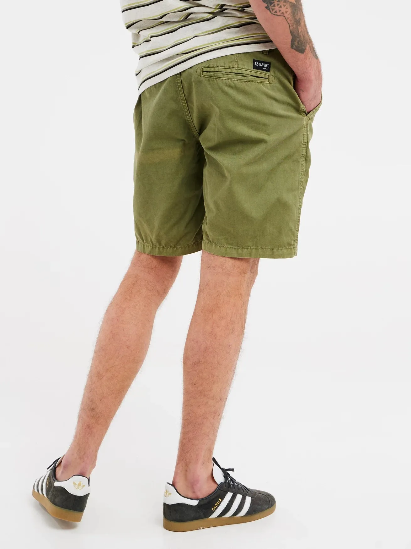 Protest PRTCOMIE Men's Shorts 24 - Artichoke Green