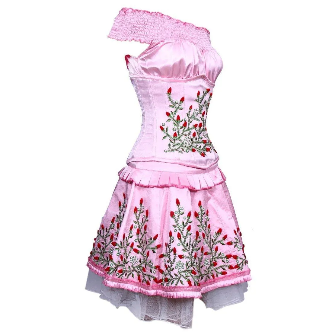 Qadira Couture Authentic Steel Boned Underbust Corset Dress