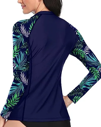Rash Guard Built In Bra Swim Shirts Tops