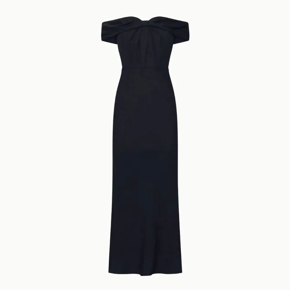 Saloni Eloise Dress - Black