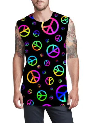 Signs of Peace Men's Muscle Tank