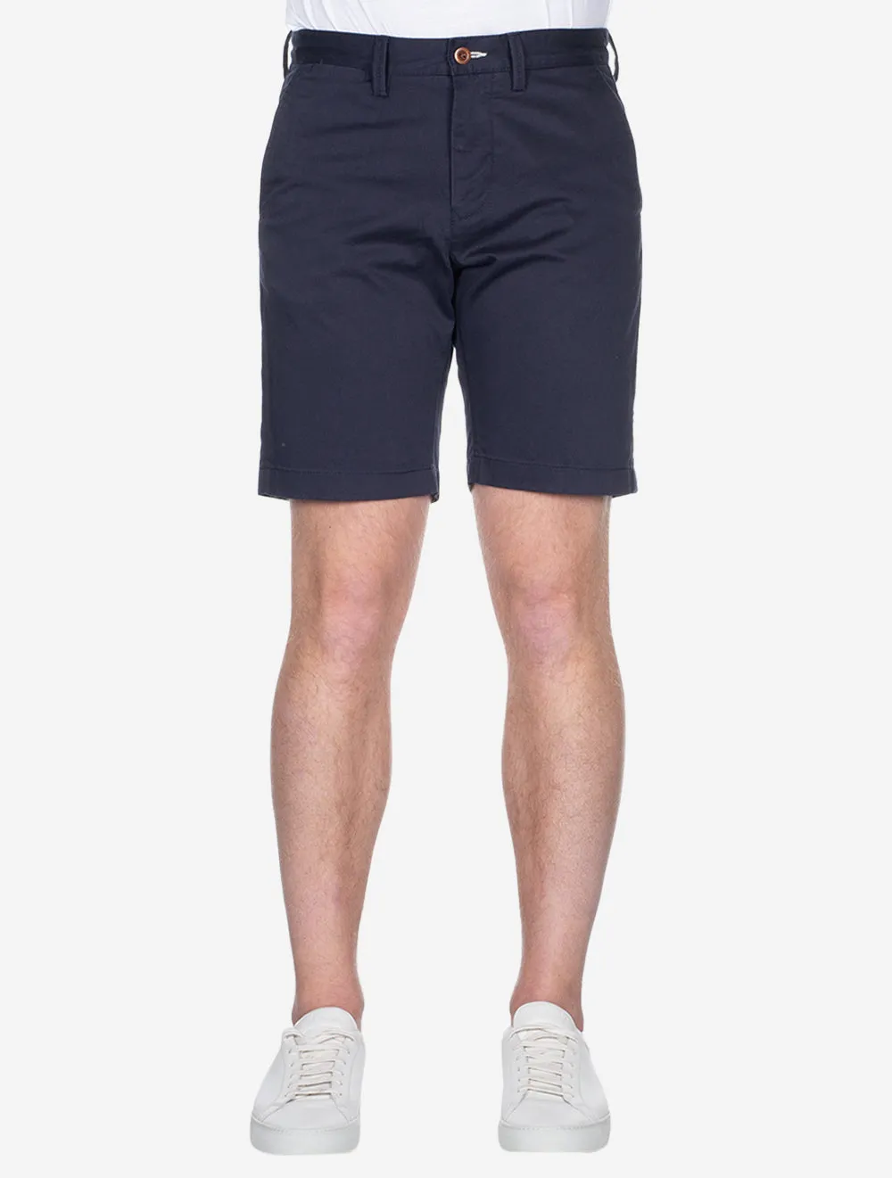 Slim Twill Shorts Marine